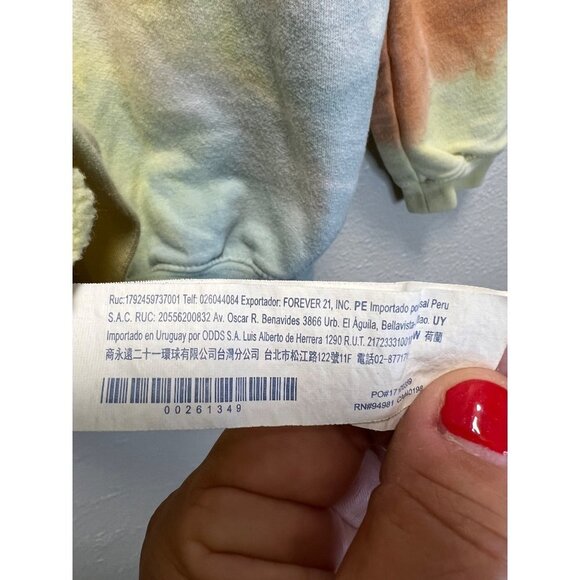 Disney Tie Dye Sweatshirt size med - Picture 4 of 5